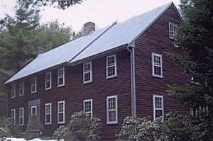 Ductless HVAC Outdoor Unit Installed in a New Addition to a Carlisle, MA Colonial