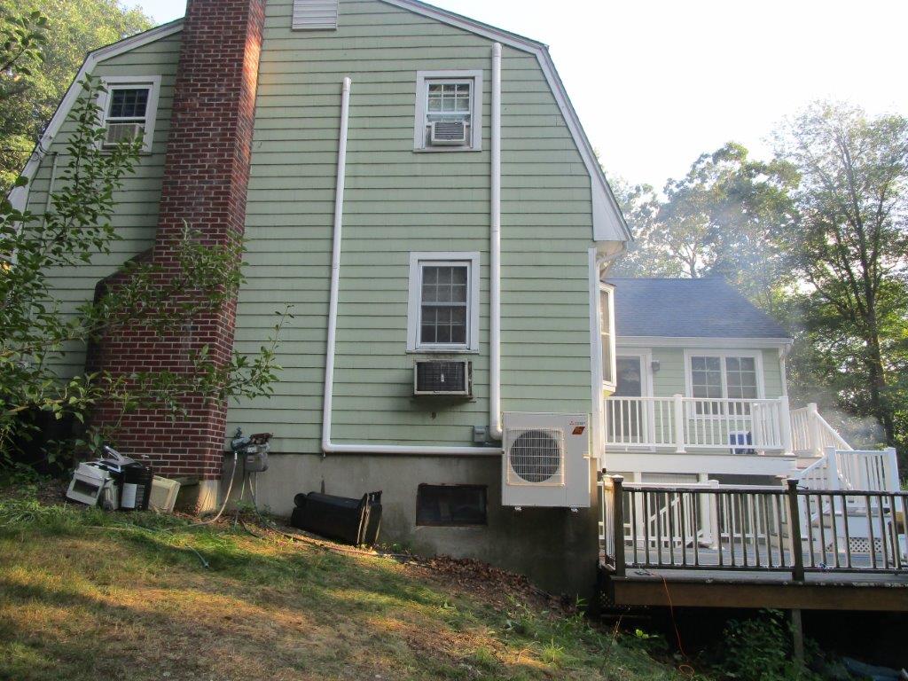 Outdoor Heat Pump for Ductless HVAC in Andover MA