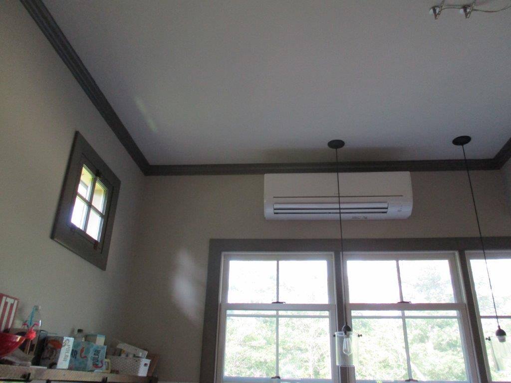 A converted barn in Manchester by the Sea gets new ductless hvac