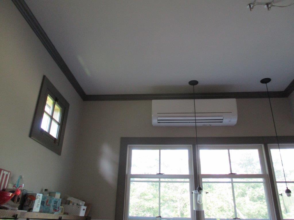 A converted barn in Manchester by the Sea gets new ductless hvac 