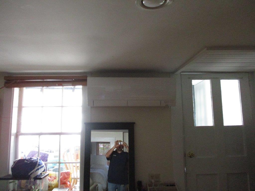 Ductless air conditioning in Newburyport installed by N.E.T.R Inc.