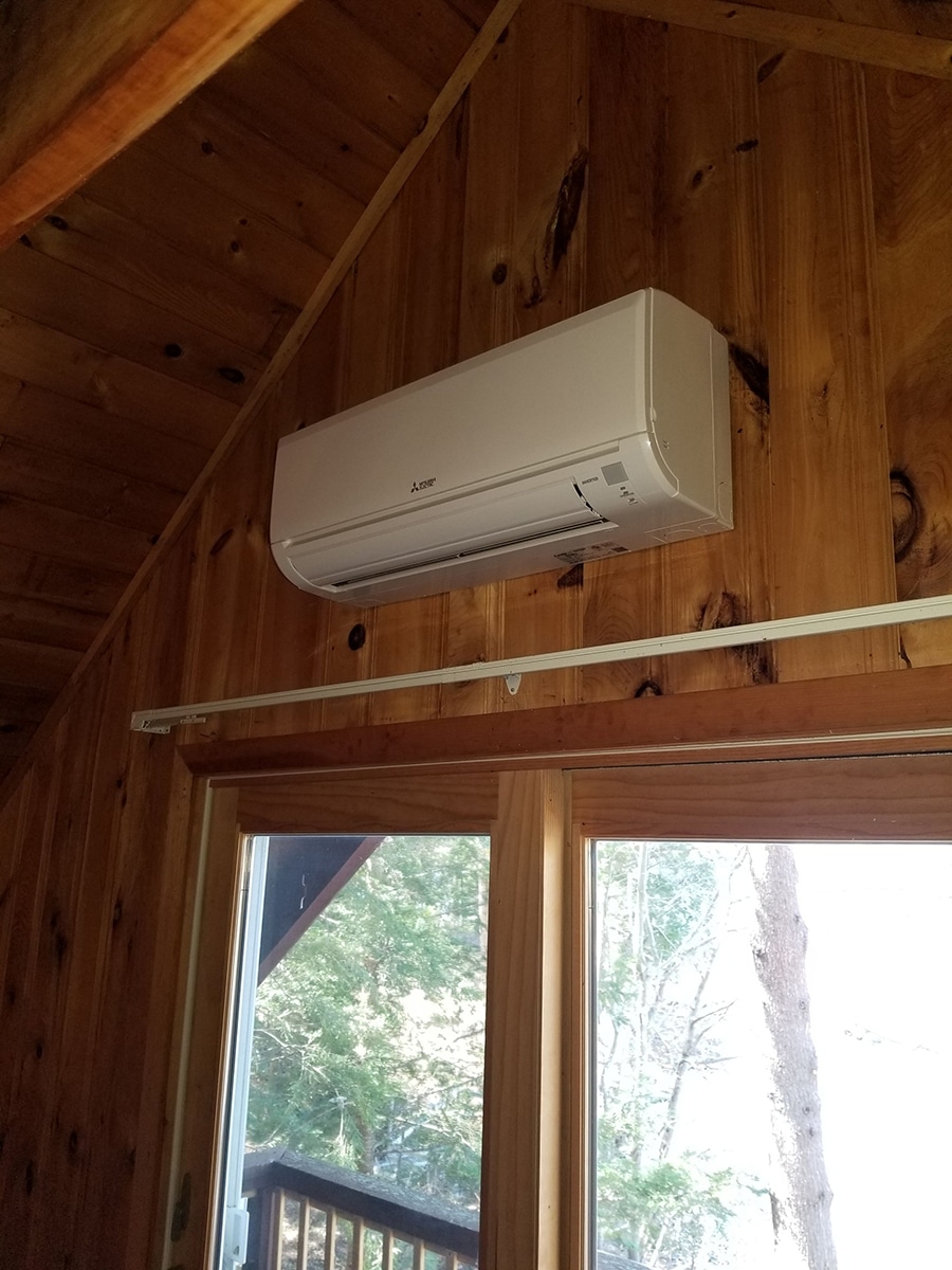 multi-zoned ductless system