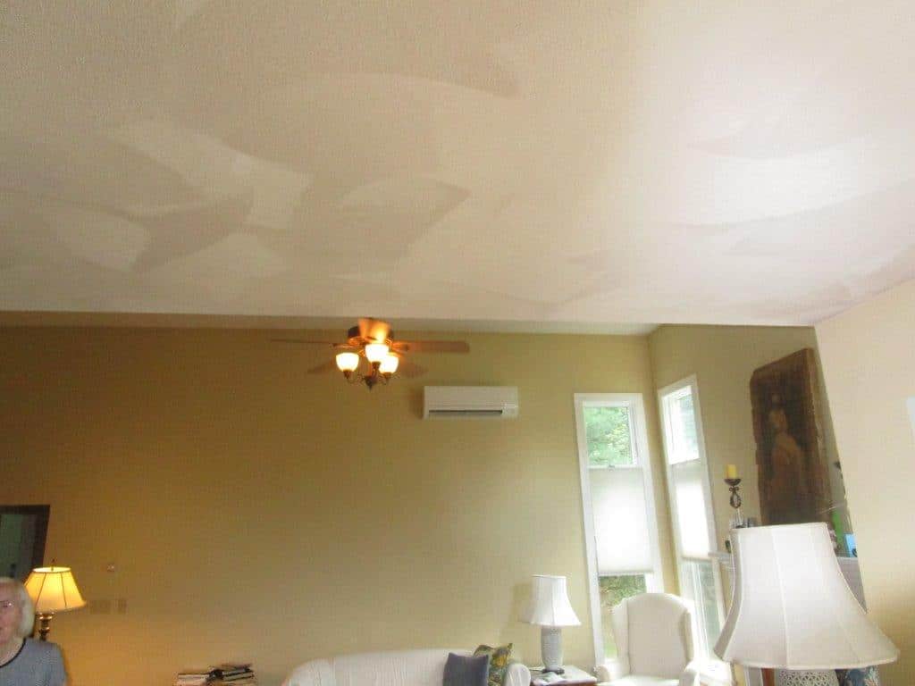 Ductless HVAC installation in a great room in Beverly, MA