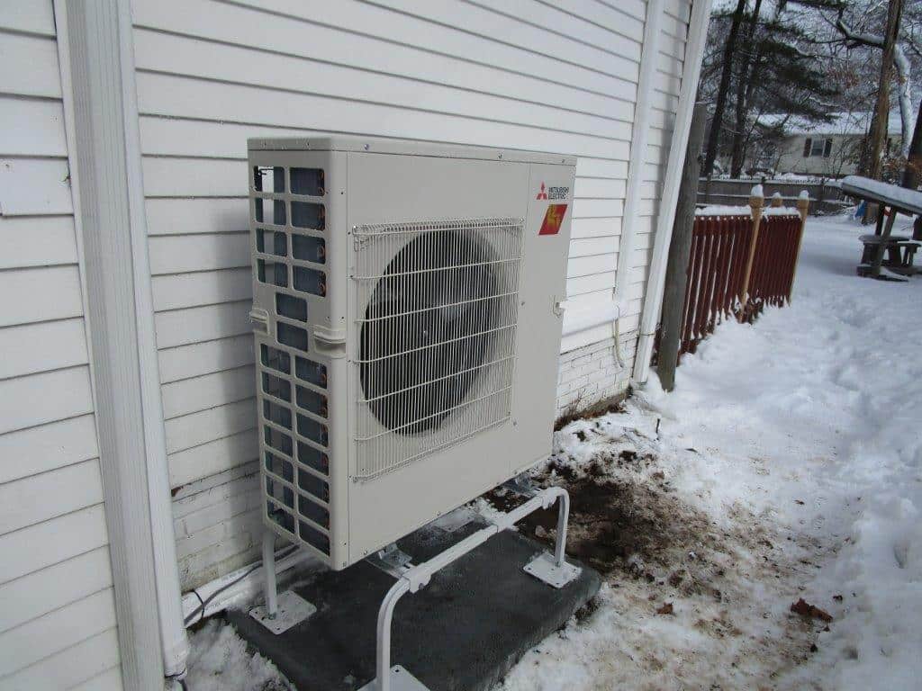 Stoughton MA Outdoor Ductless Unit