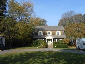 Great  Year 'Round Heating and Cooling for this Falmouth Colonial with Ductless!