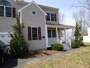 Ductless Split System HVAC in Amesbury, MA Colonial Home