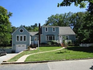 Expanded Cape Style Home in Walpole gets Comfort for the Family Room