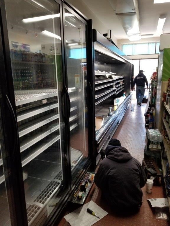 Freezer and refrigeration upgrade for Cambridge, MA local shop.