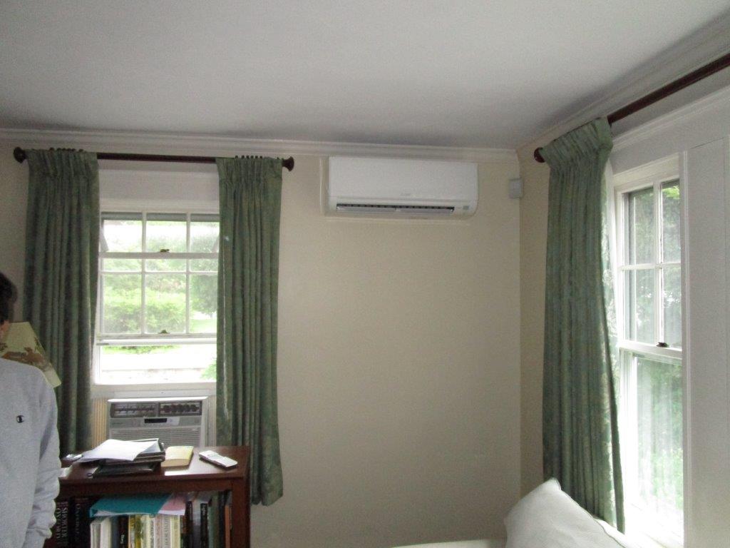 Ductless HVAC provide energy-efficient cooling for colonial home in Belmont, PA