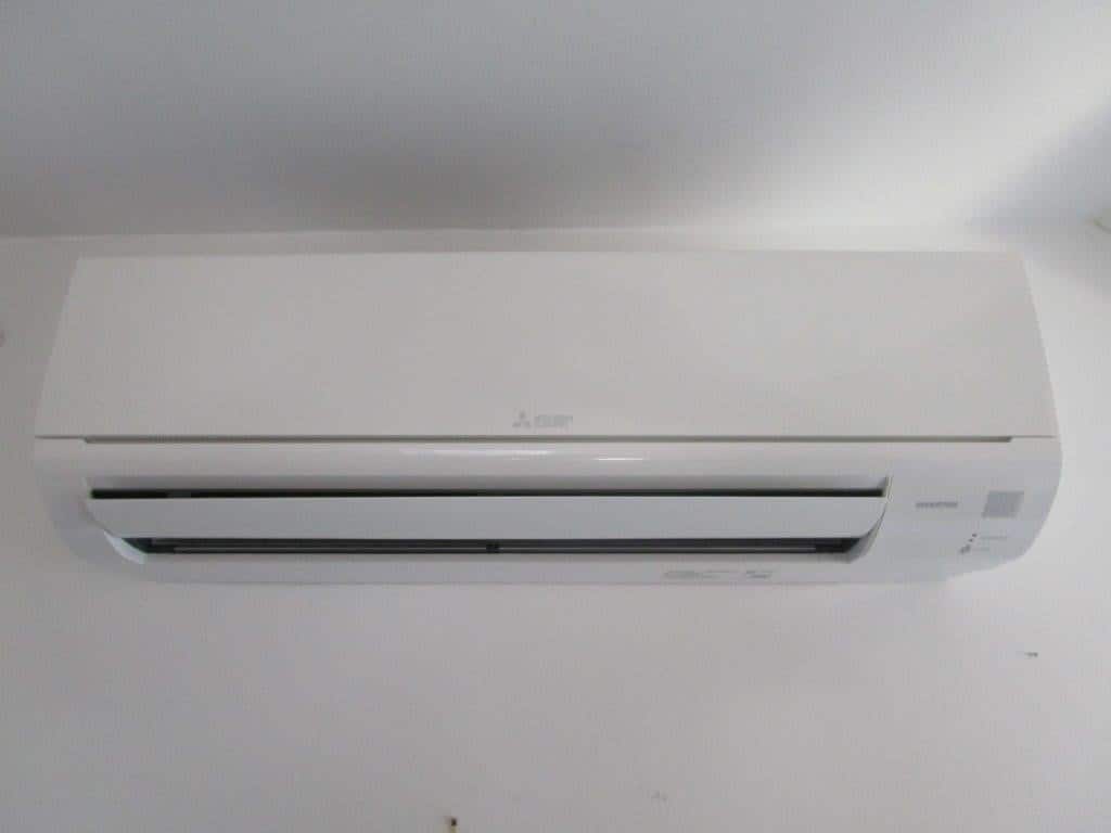 Example of a Mitsubishi ductless AC unit for a home in Brookline, MA.