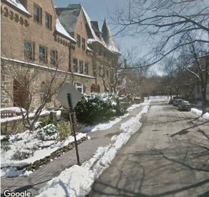 Mitsubishi ductless for a Brownstone on Salisbury Road in Brookline, MA.