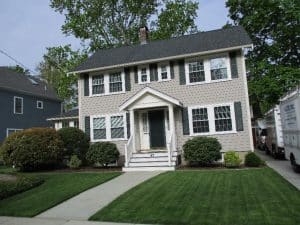 Colonial Home in Needham, MA, Ditches Window Units for Ductless AC