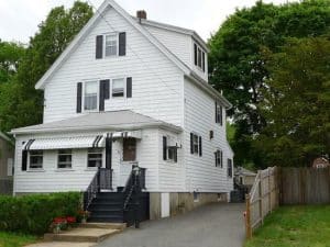 Ductless Mini Split Provides Heating and Cooling for Needham Colonial