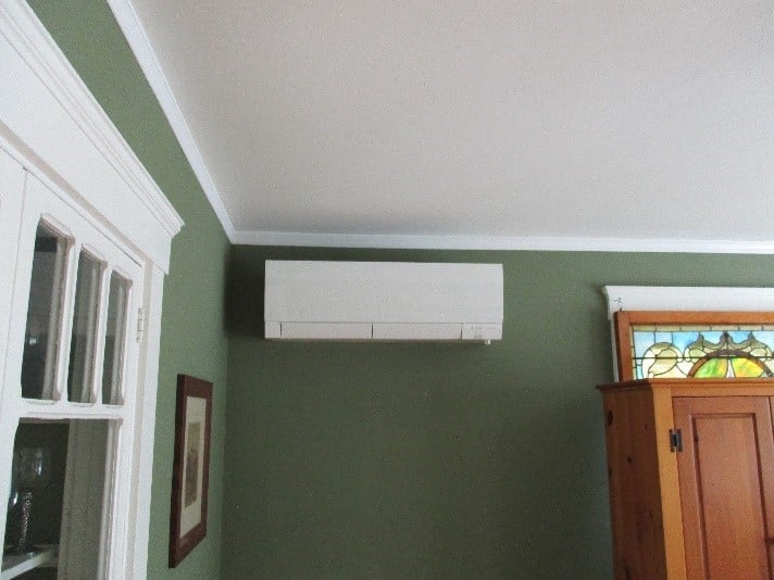 Needham home gets ductless heating and cooling system