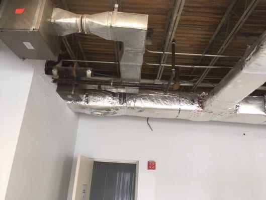 Old ductwork for new HVAC system from N.E.T.R., Inc.