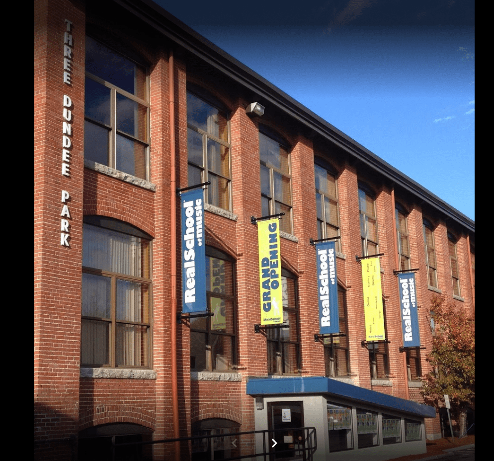 The Real School of Music in Andover, MA, get Mitsubishi ductless AC system. 