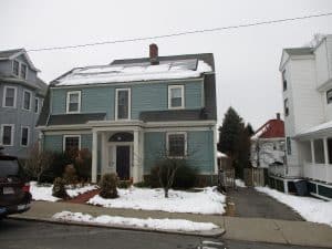 Dutch Colonial in Roslindale Installs Mitsubishi Ductless