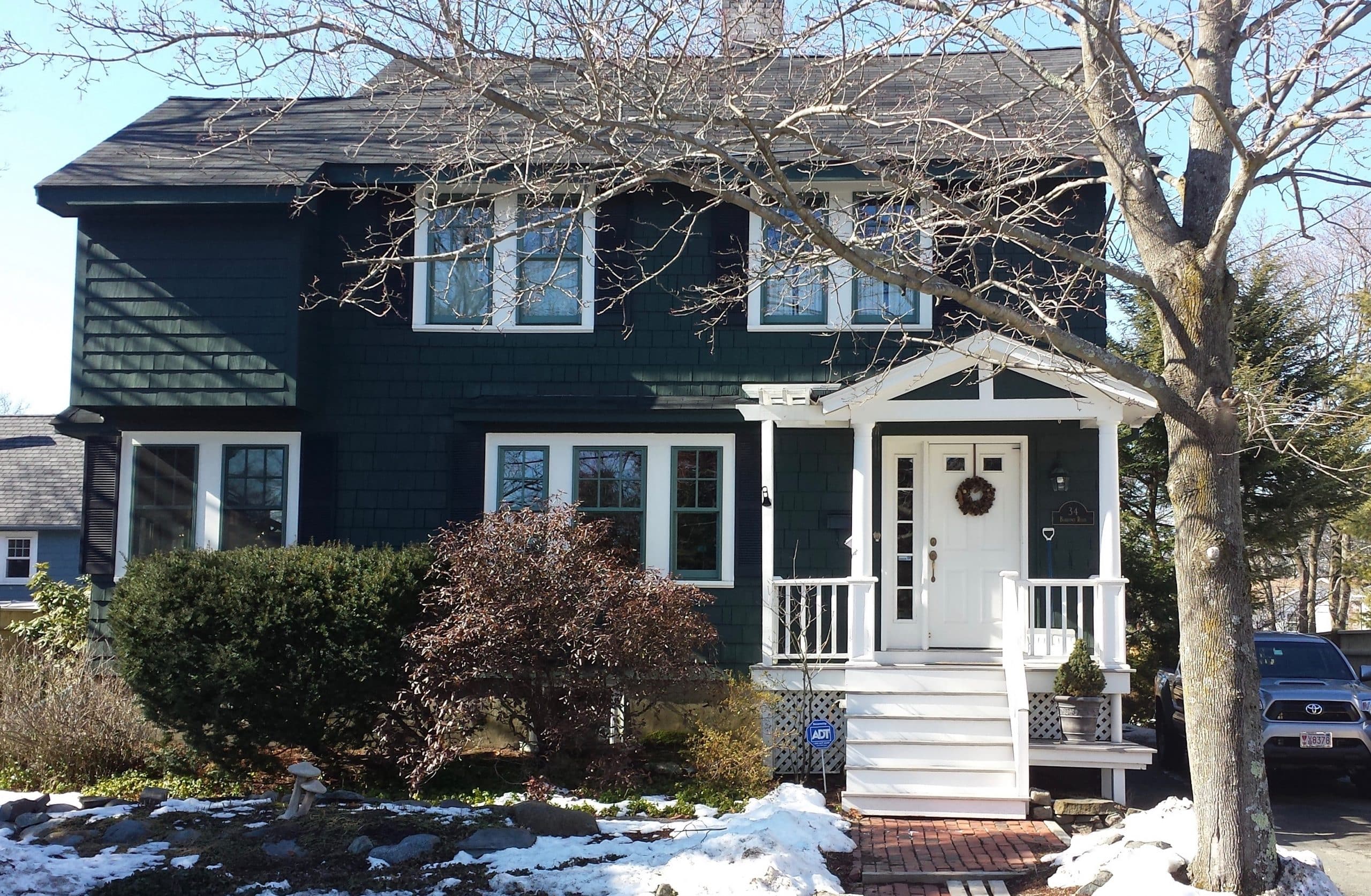 Reading, MA home installs ductless heating and air conditioning