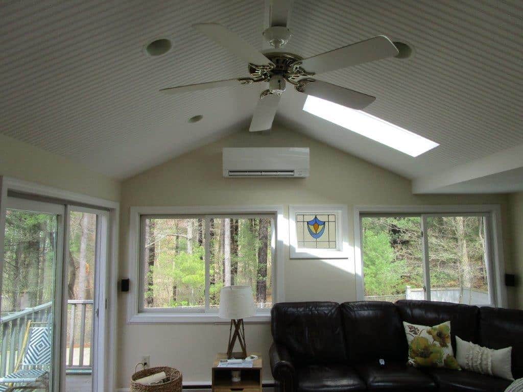 Ductless HVAC Installation in Andover MA Colonial 