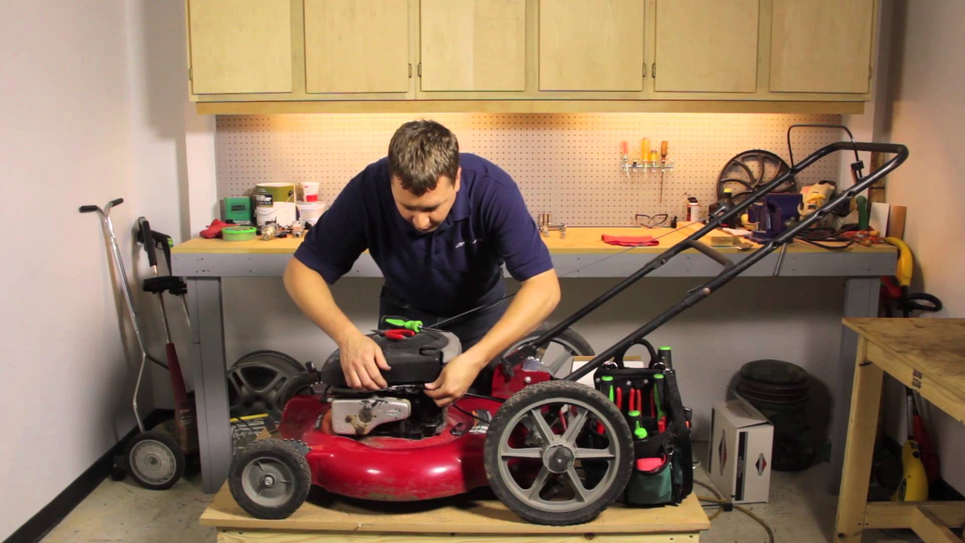 boston lawn mower maintenance