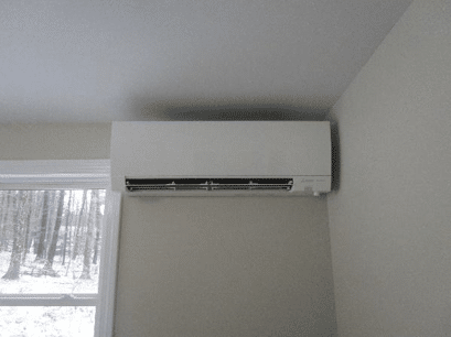 Arlington home upgrades from window ACs to ductless ACs