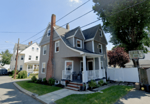 Three-story family home in Winthrop, MA, get ductless AC system.