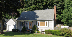 This cape-style home replaces its oil heating system with a ductless mini-split system.