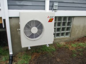 This Mitsubishi heat pump with Hyper Heating will ensure the family stays comfortable every day of the year.